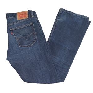 Levi's 527 33x32 Bootcut Jeans Mens Medium Blue Wash Cowboy Denim